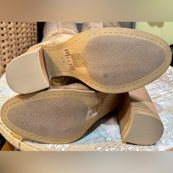 EUC Mi.iM “Saint” Slouch Over-the-Knee Suede Boots in Camel. Size 6.5 - Picture 13 of 15